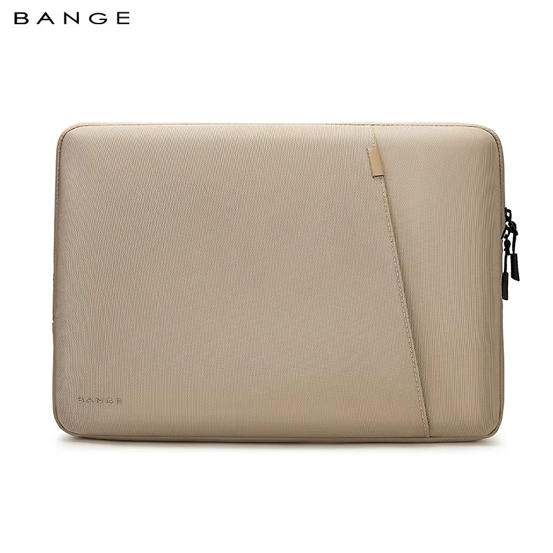 Bange 6801 – New Protective Water Resistant Laptop Sleeve with Handle (Beige)