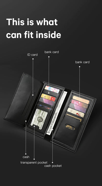 Bange 577-1 – Long Wallet 12 Card Slots (Brown)