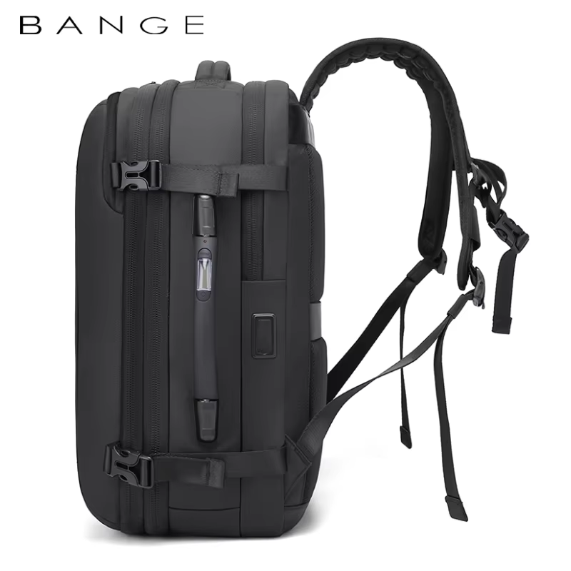 Bange Hot Sell New Arrival Wholesale Usb Tsa Lock Weight Handle Waterproof Men Vacuum Compression Laptop Backpack 1909-8