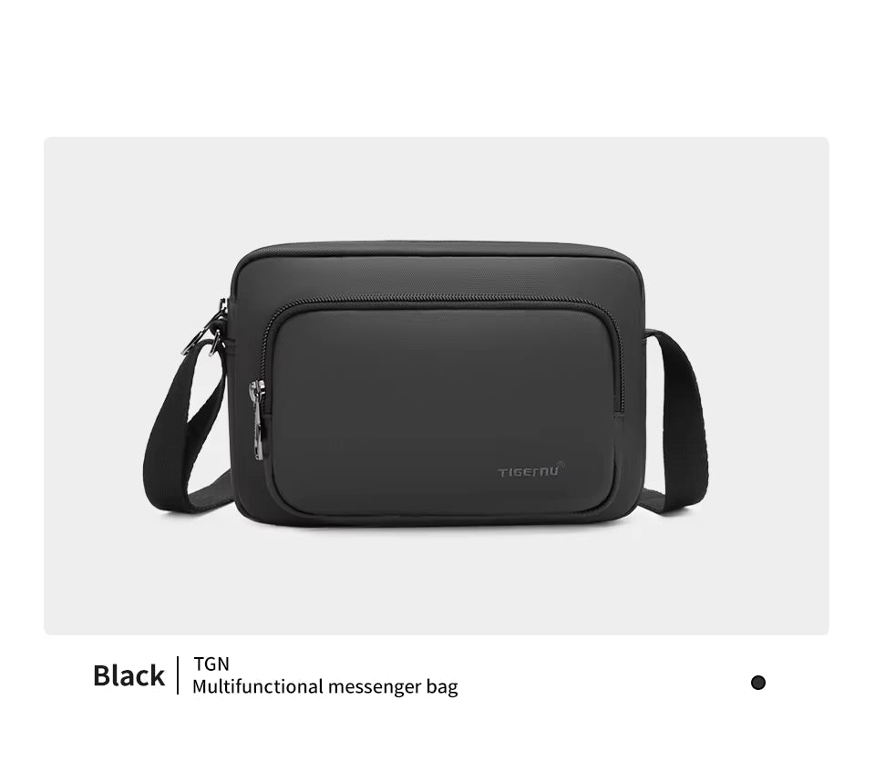 Tigernu Waterproof And Stain Resistant Crossbody Sling Shoulder Bag Model T-S8136 Grey