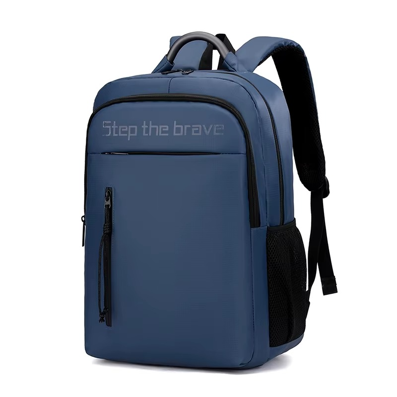 Step On The Brave 17 Inch Business Laptop Backpack Waterproof Lt-1 Blue