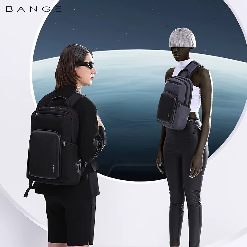 Bange BG 7718 – Sling Crossbody Bag (Grey)