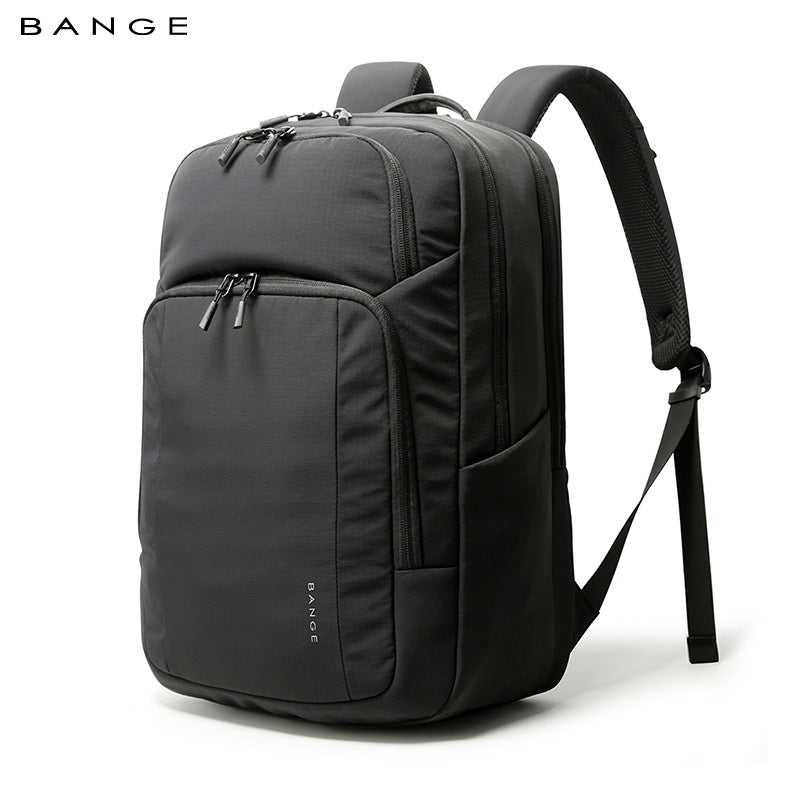 BANGE New Travel Waterproof Soft Lightweight Student Casual Bag Men Laptop Backpack 7839 Black