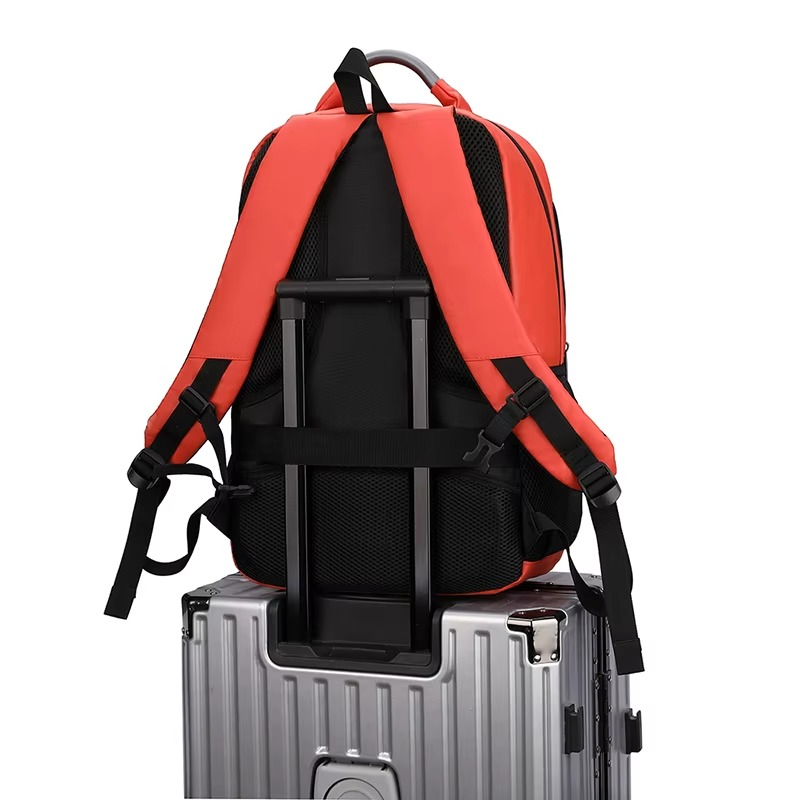 Step On The Brave 17 Inch Business Laptop Backpack Waterproof Lt-1 Black