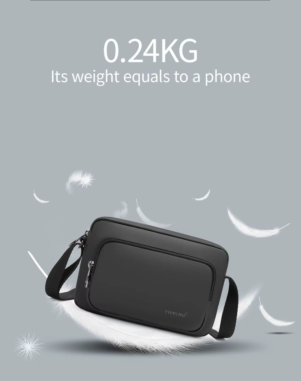 Tigernu Waterproof And Stain Resistant Crossbody Sling Shoulder Bag Model T-S8136 Dark Blue