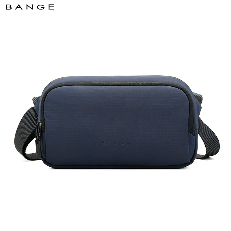 BANGE New Daily Unisex Wholesale Lightweight Cheap Waterproof Custom Men Crossbody Messenger Bag 3097 Blue