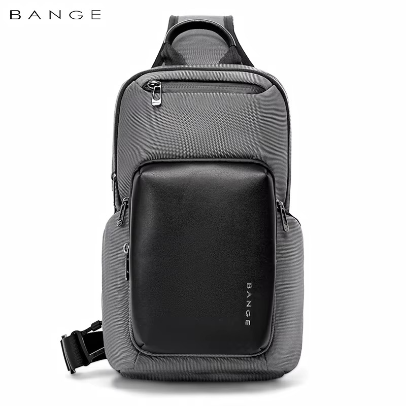 Bange BG 7718 – Sling Crossbody Bag (Grey)