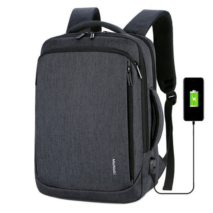 Meinaili 023 – 15.6" Laptop Backpack (Black)