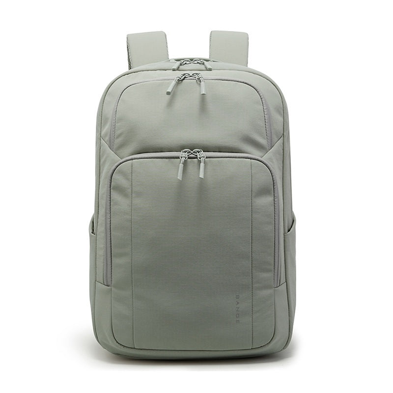 BANGE New Travel Waterproof Soft Lightweight Student Casual Bag Men Laptop Backpack 7839 Grey