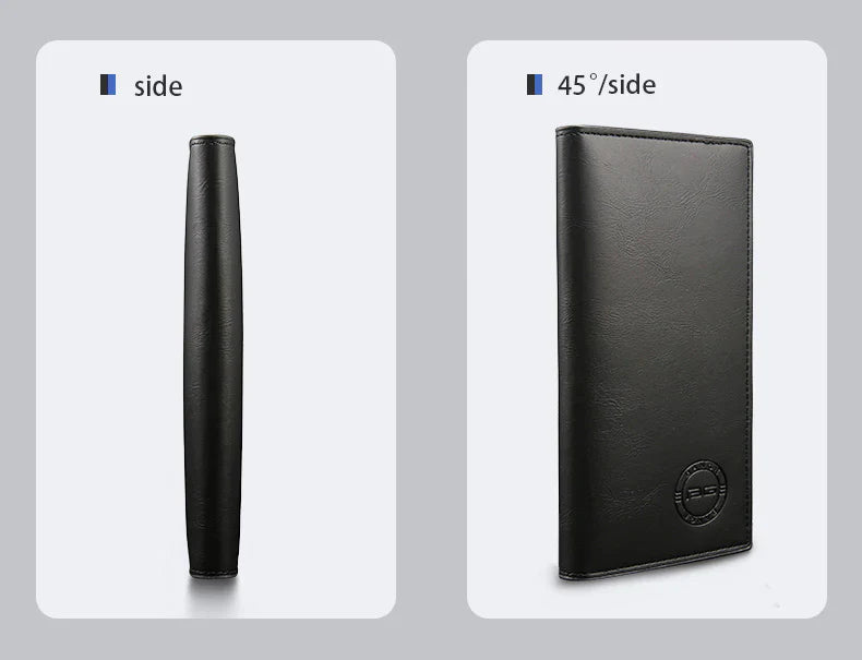 Bange Original Long Men Wallet With 12 Card Slot Brown