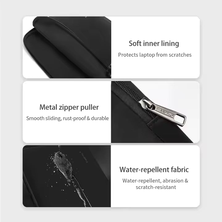 Tigernu Waterproof Thickened Laptop Sleeve Model T-A001L Black