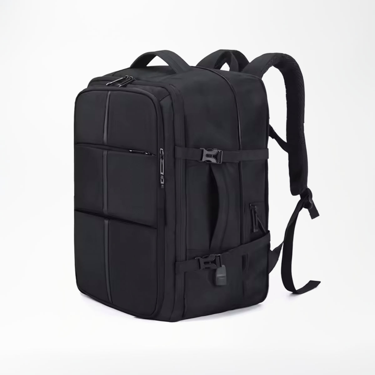 Meinaili 3727 – 40L – Business Luggage Backpack (Black)
