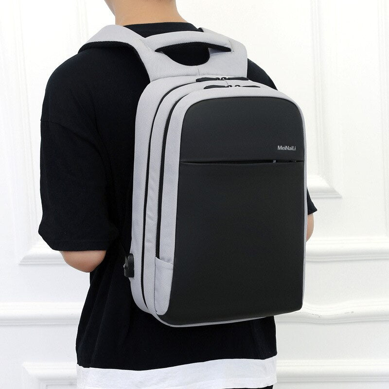 Meinaili 1802 – 15.6" Laptop Backpack (Grey)