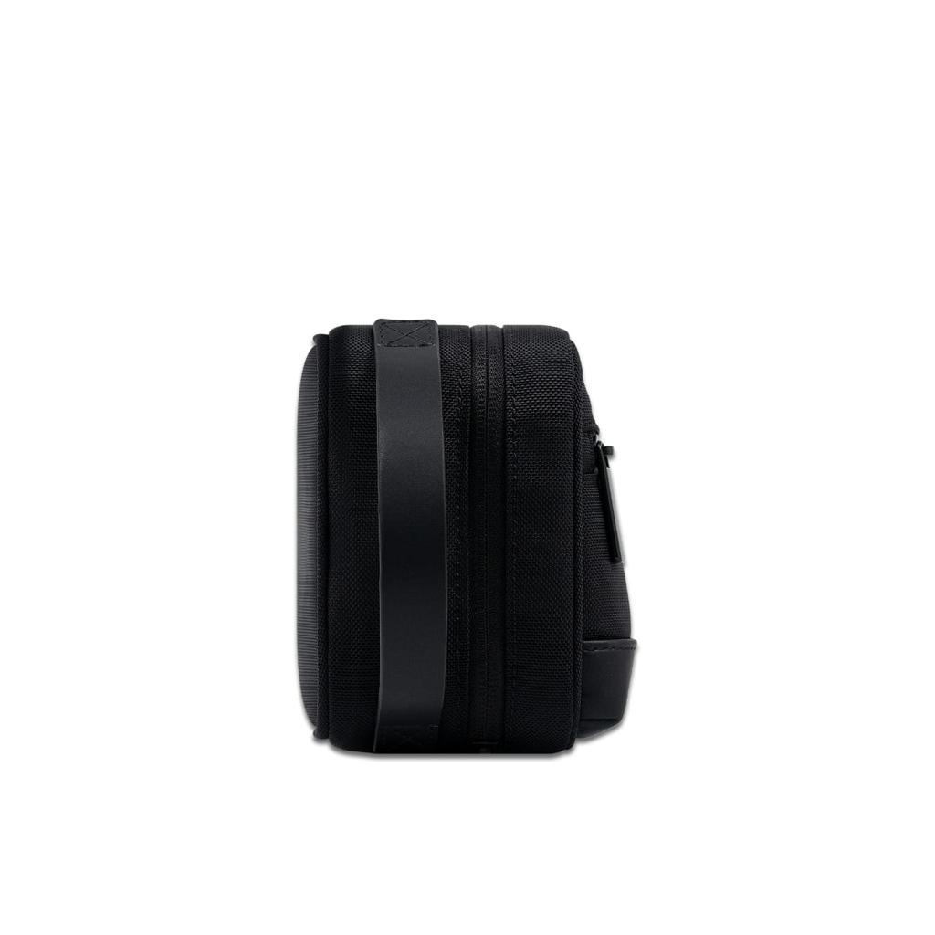 Fashion Men'S Hand Bag Business Pu Messenger Multi-Pocket - Black