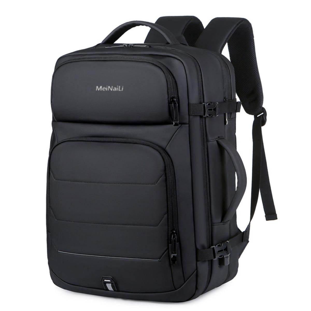 Meinaili Expandable – Men’s Business Backpack (Black)