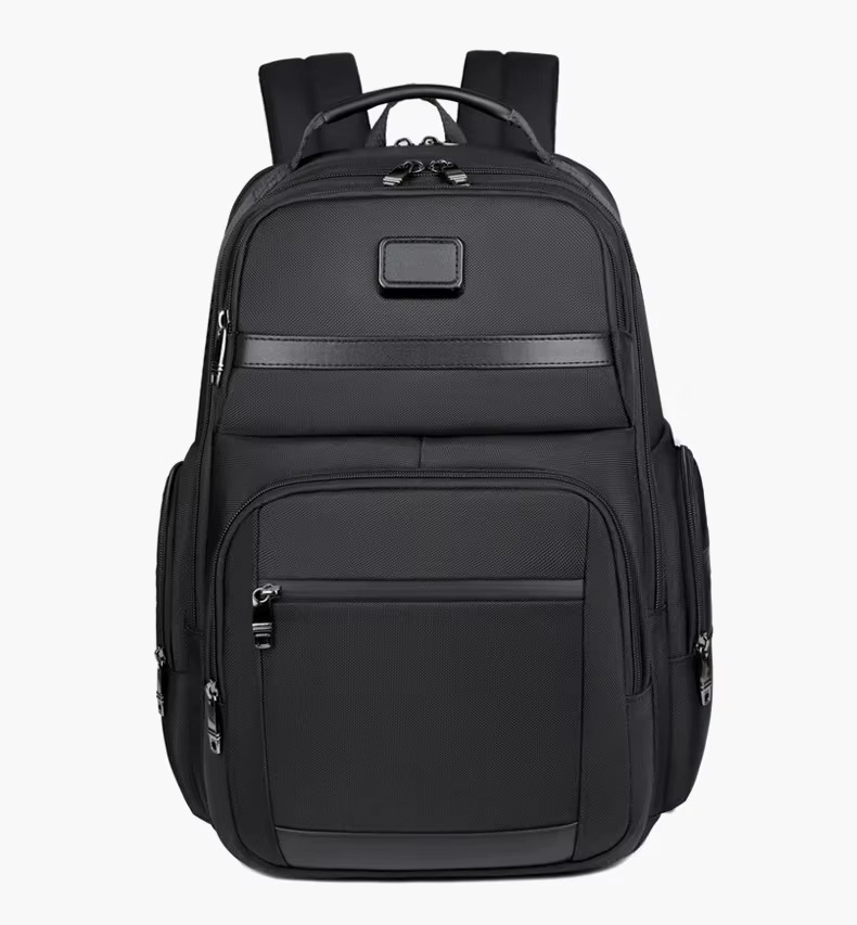 High Quality Men'S Backpack Large Capacity 17.3 Inch Laptop Male Handbag Rucksack Outdoor Tummy 83047 Black
