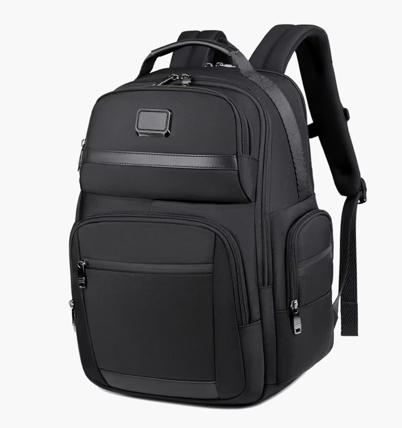 High Quality Men'S Backpack Large Capacity 17.3 Inch Laptop Male Handbag Rucksack Outdoor Tummy 83047 Black