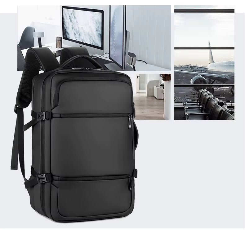Meinaili 2026 – 17.3" Laptop Backpack (Black)