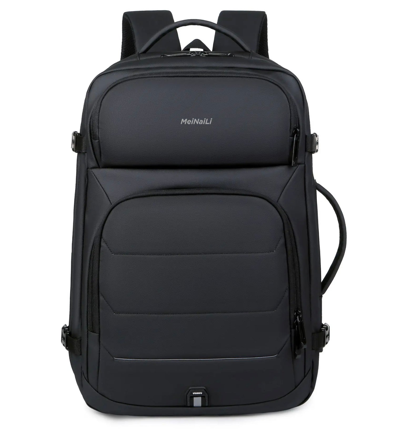 Meinaili Expandable – Men’s Business Backpack (Black)