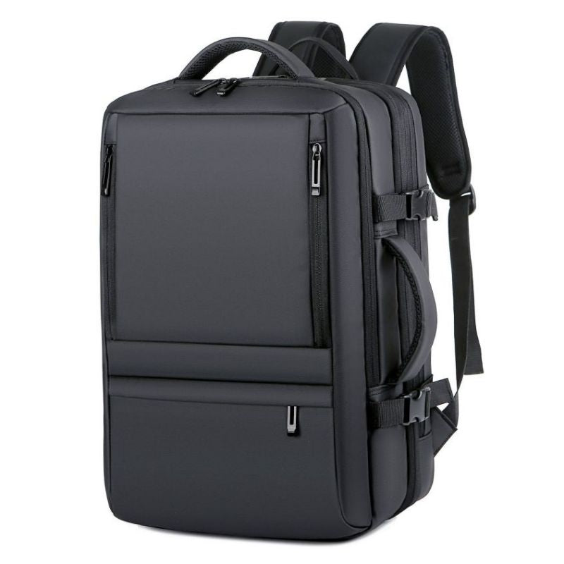 Men'S Business Waterproof Multi-Function Backpack Usb Charging 17 "Laptop Bag