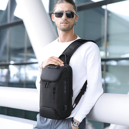 Bange BG 7082 – Chest Crossbody Bag (Black)