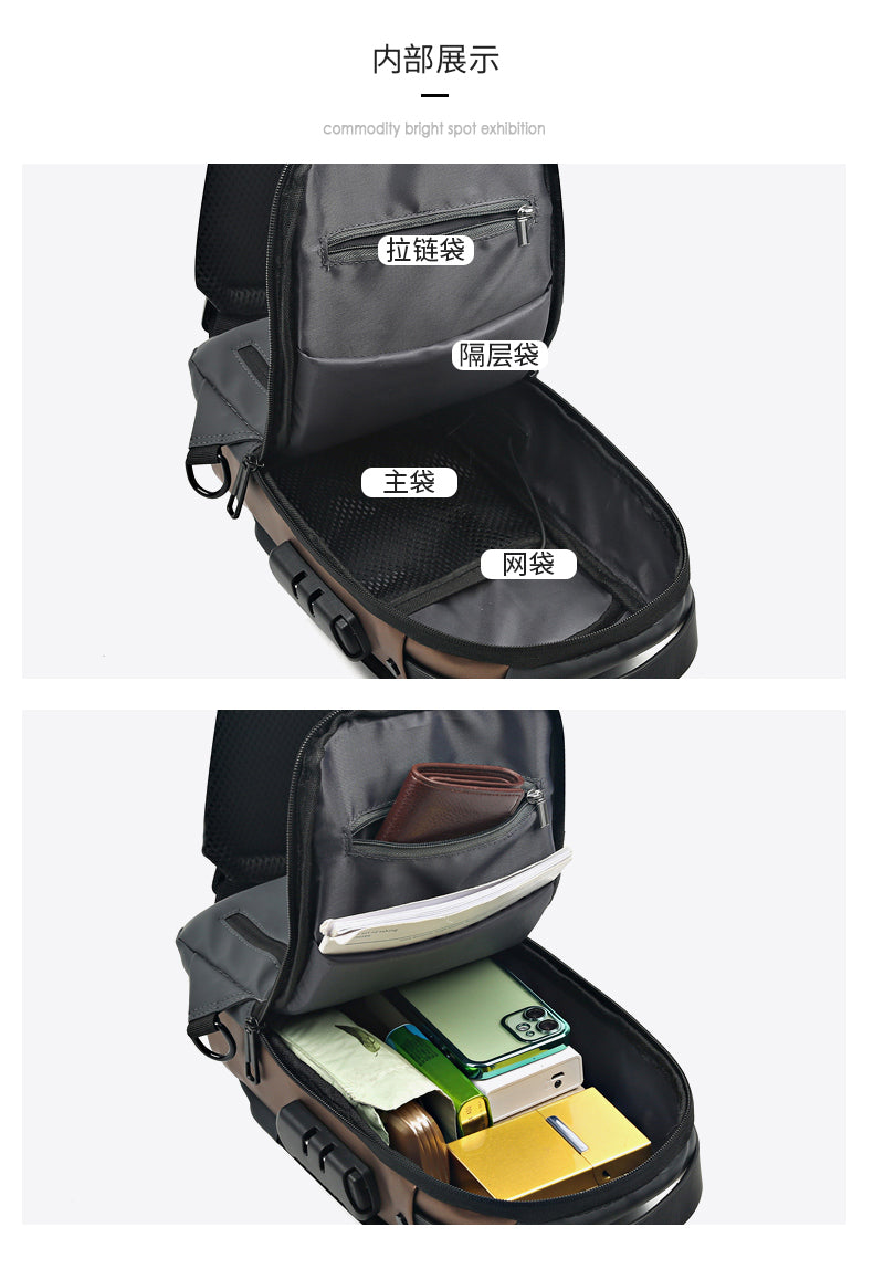 Anti A.AC02 – Sling Crossbody Bag (Black)