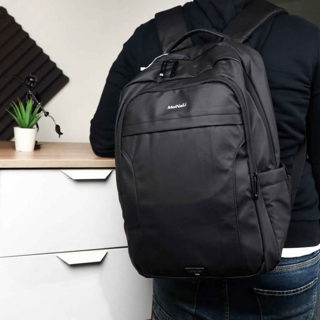 Meinaili 2507 Usb Charging Backpack 15.6 Inch Laptop Business Waterproof Multifunctional Travel Bag