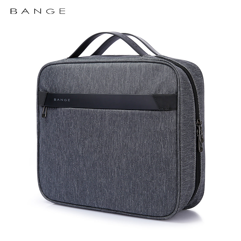 Bange 7529 New Design Waterproof Men Hanging Travel Toiletry Bag Grey