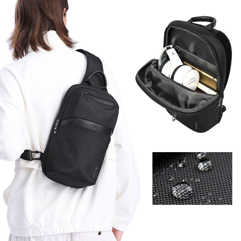 Bange BG 7719 – Sling Crossbody Bag (Black)