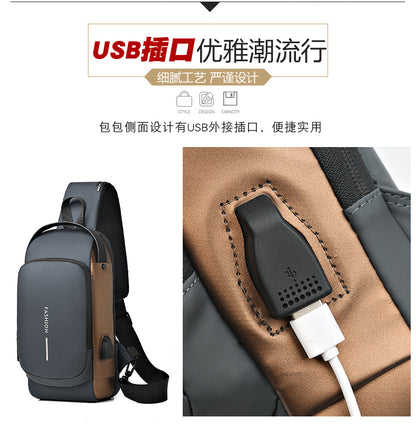 Anti A.AC02 – Sling Crossbody Bag (Black)