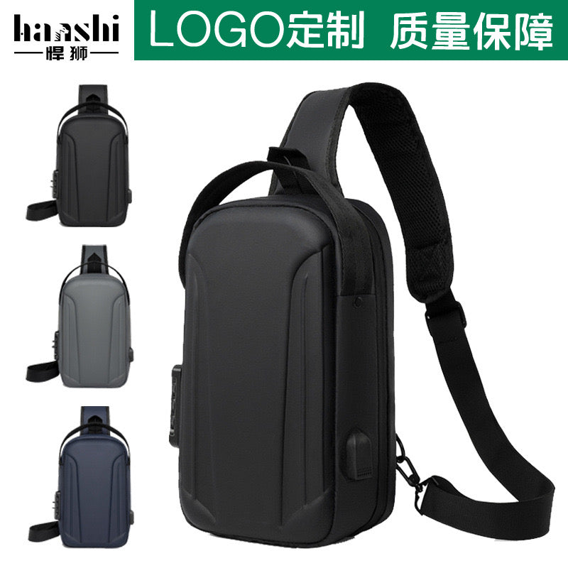 Crossbody Sling Chest Daypack Original High Quality Bag 8881 - Black