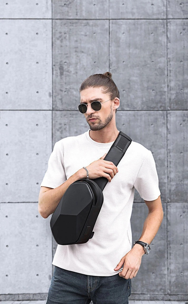 Bange BG 7213 – Sling Crossbody Bag (Black)