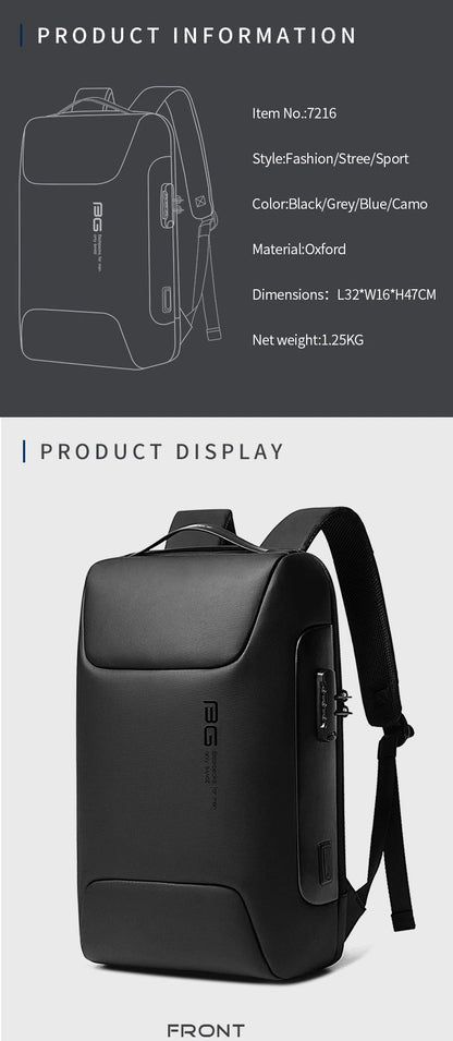 Bange 7216 – Laptop Backpack (Blue)