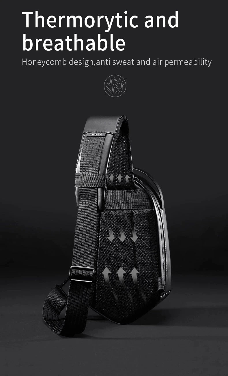 Bange BG 7213 – Sling Crossbody Bag (Black)