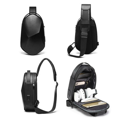 Bange BG 7213 – Sling Crossbody Bag (Black)