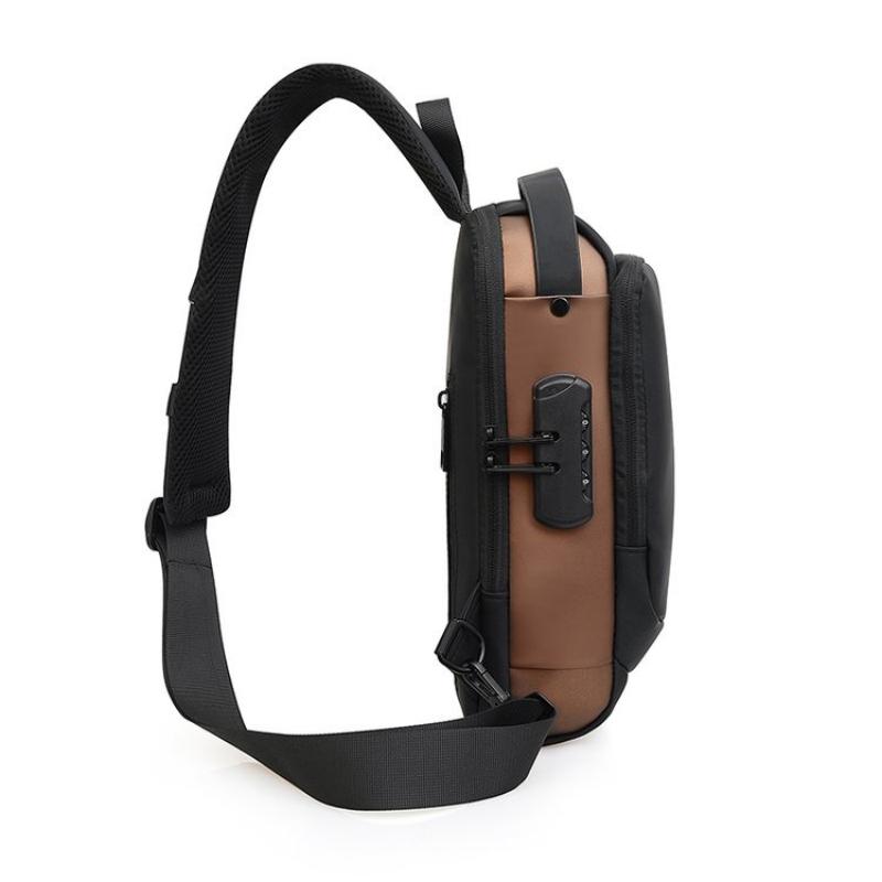 Anti A.AC02 Black x – Sling Crossbody Bag (Gold)