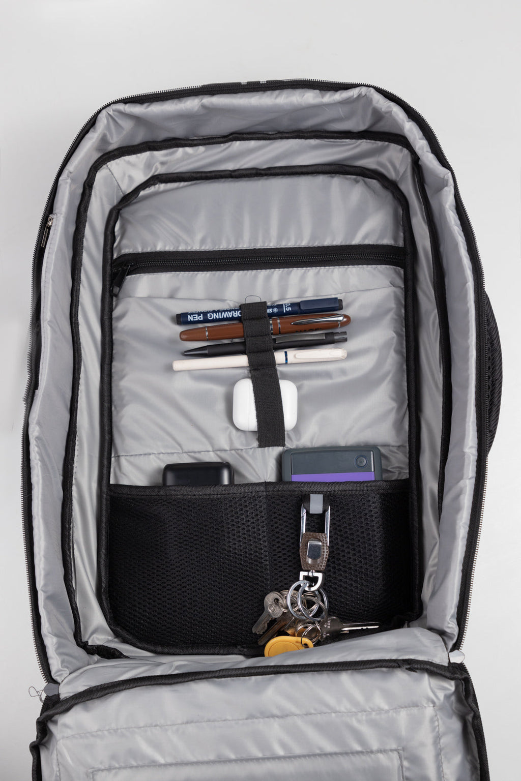 N Elegance 17 Inch Laptop Backpack Large Capacity School Bag Usb Charging Port Water Resistant Black