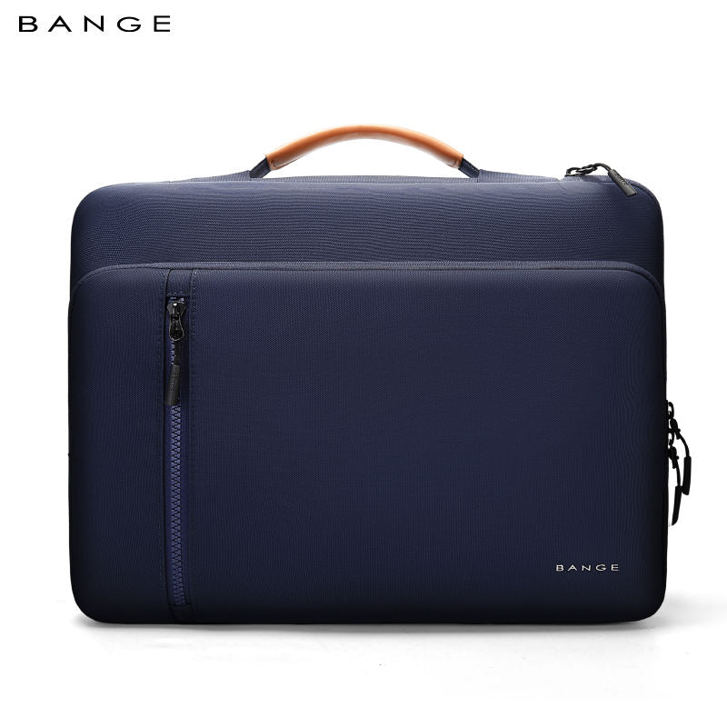 Bange 6802D New Protective Water Resistant 15Inch Laptop Sleeve With Handle Navy
