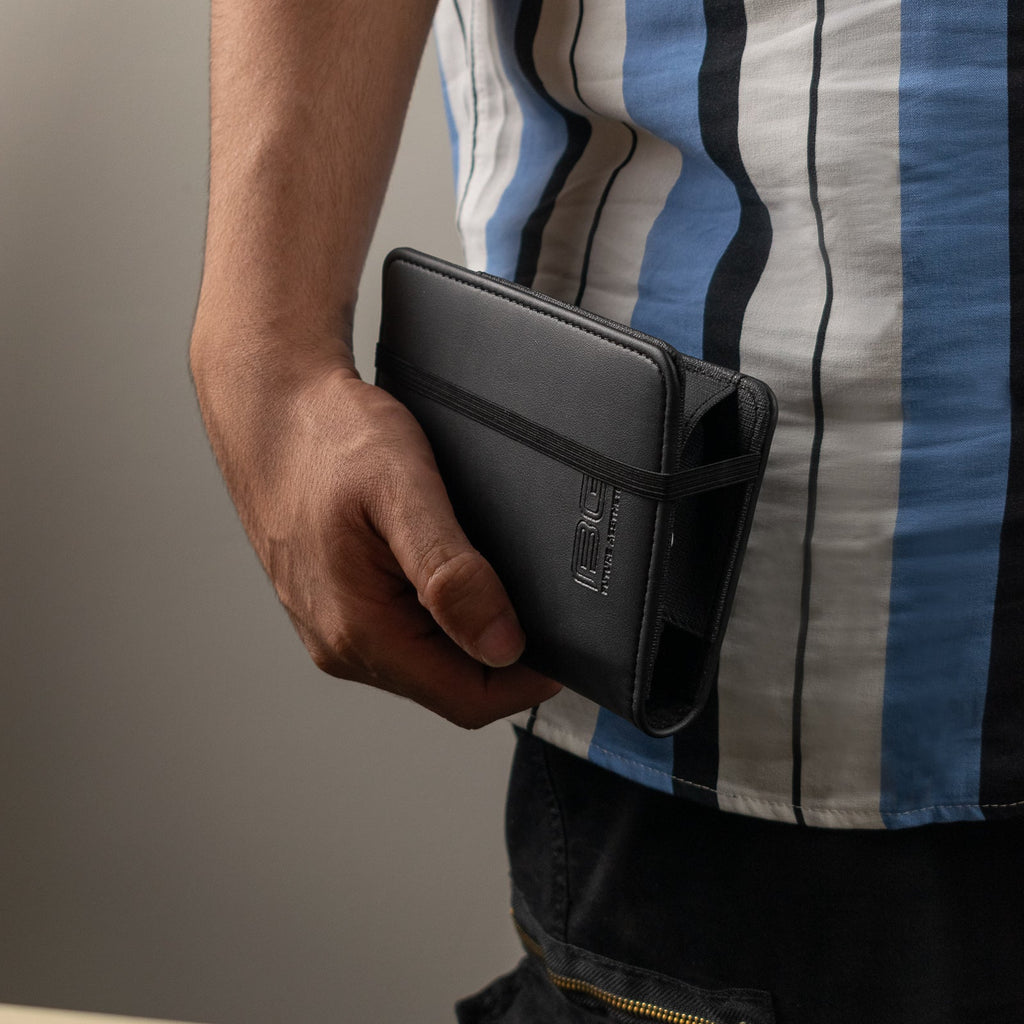 Fashion Business Passport Covers Wallets And Card Holders Leather Black