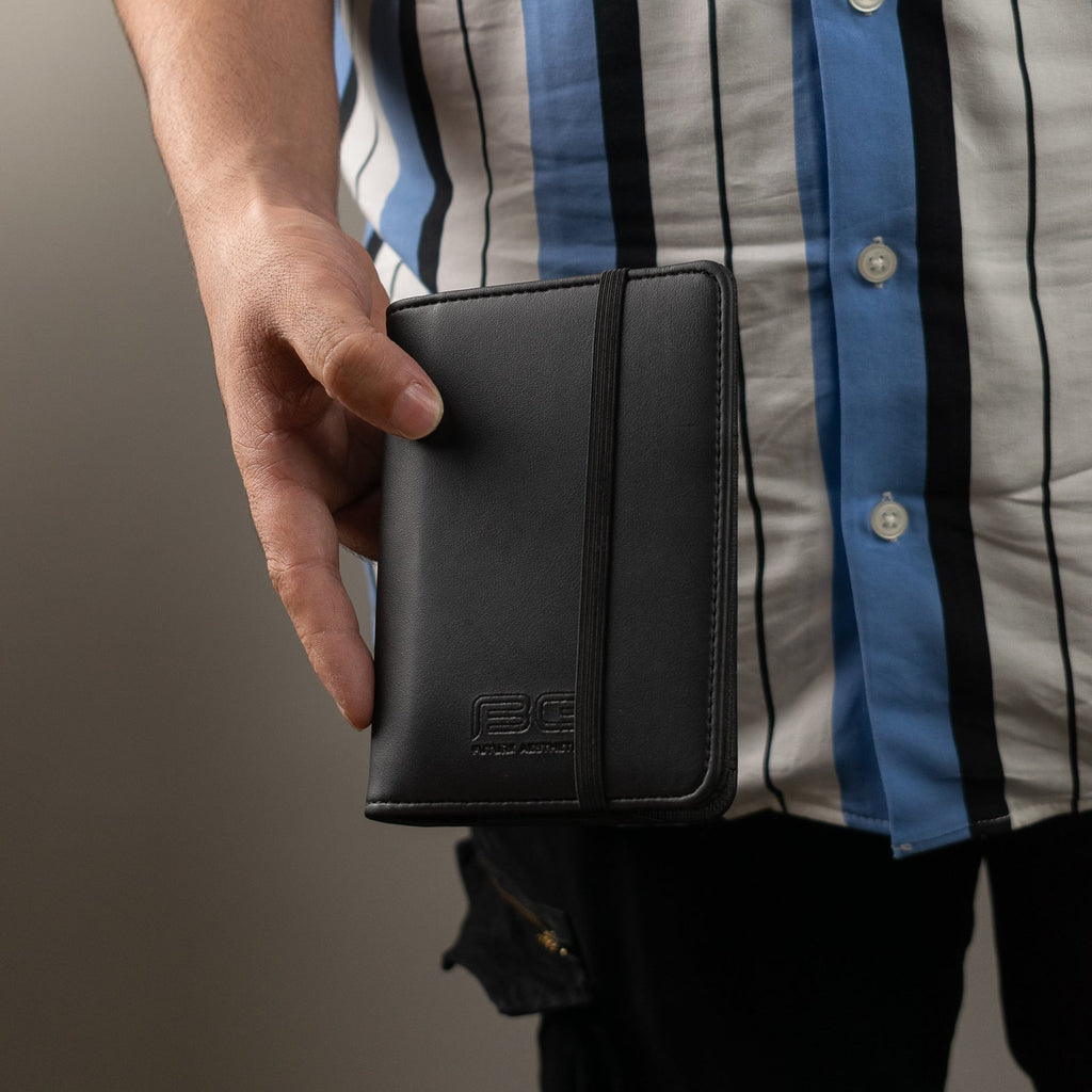 Fashion Business Passport Covers Wallets And Card Holders Leather Black